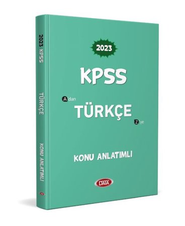 Data 2023 KPSS Türkçe Konu Anlatımlı