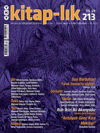 Kitap-Lık Sayı 217 - İki Aylık Edebiyat Dergisi