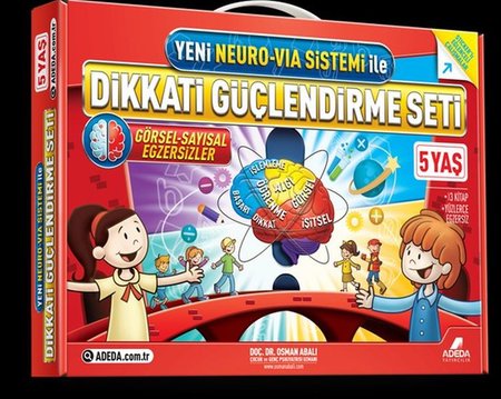 Dikkati Güçlendirme Seti  Anasınıfı – 5 Yaş- Neuro-Via