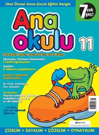 Anaokulu Sayı 11 Anne Çocuk Eğitim Dergisi
