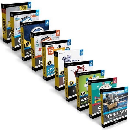 Web Tasarım Seti - 3 (10 Kitap Takım)