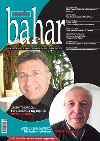 Berfin Bahar Dergisi Sayı 212 Ekim 2015