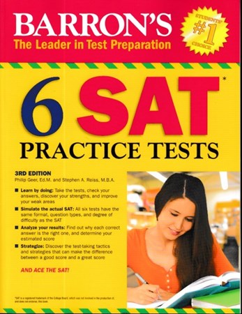 Barron's 6 Sat Practice Tests 3 Edition