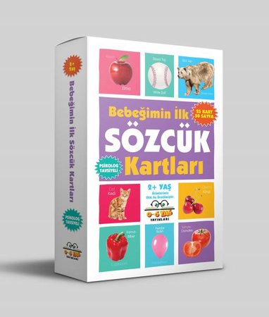 Bebeğimin İlk Sözcük Kartları (2+ Yaş)