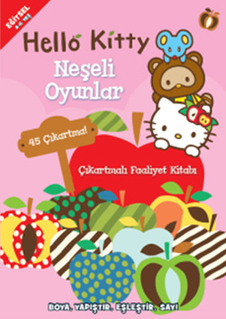 Hello Kitty - Neşeli Oyunlar  Çıkartmalı Faaliyet Kitabı