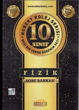 Robert Kolej Serisi 10.sınıf Fizik Soru Bankası Yeni