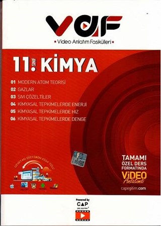 VAF 11.SINIF KİMYA - 2021