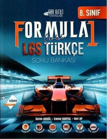 8. Sınıf LGS Türkçe Formula 1 Soru Bankası