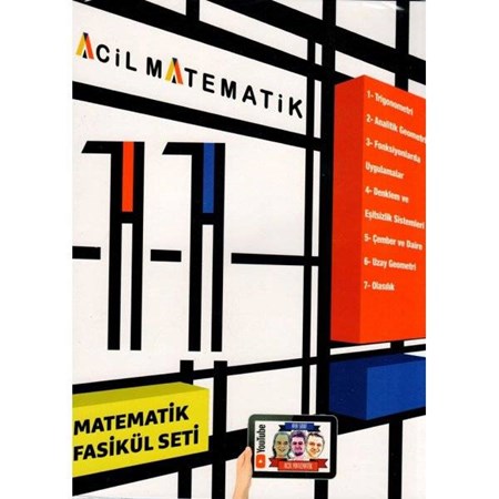 11. Sınıf Acil Matematik 6 lı Fasikül Set