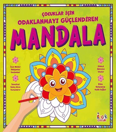 Çocuklar İçin Odaklanmayı Güçlendiren Mandala