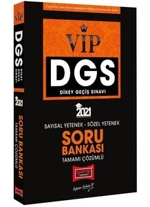 Yargı Yayınları 2021 Dgs Vip Sayısal Sözel Yetenek Tamamı Çözümlü Soru Bankası