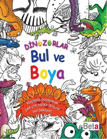 Dinozorlar - Bul ve Boya