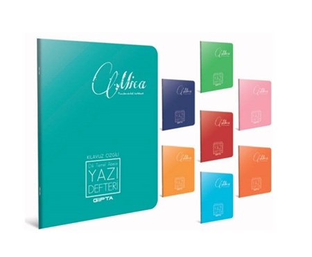 Mica Tel Dikişli Plastik Kapak Defter A5 40 Yaprak Dik Yazı Defteri (6552) Gıpta