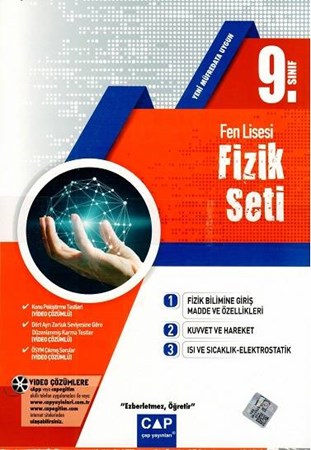Çap Yayınları 9.Sınıf Fen Lisesi Fizik Seti