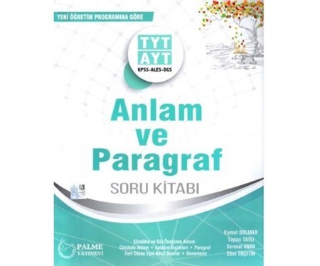 Palme Tyt Ayt Anlam Ve Paragraf Soru Kitabı Yeni