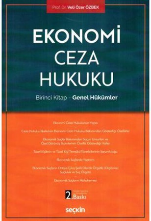 Ekonomi Ceza Hukuku