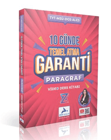 TYT Paragraf 10 Günde Temel Atma Garantili Video Ders Kitabı
