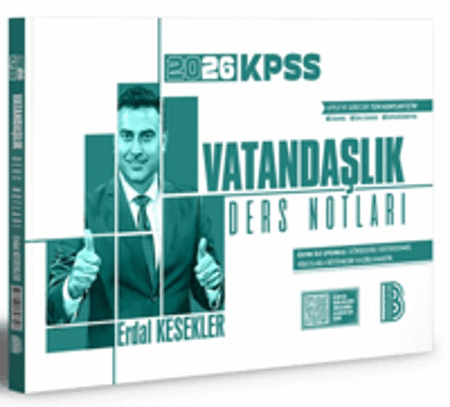 2026 KPSS Vatandaşlık Ders Notları