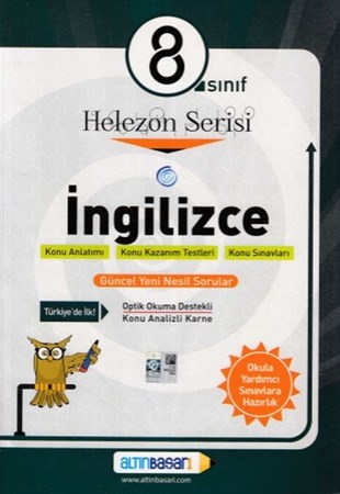 Altınbaşarı 8. Sınıf Helezon Serisi İngilizce (40,00 Tl İadesiz)