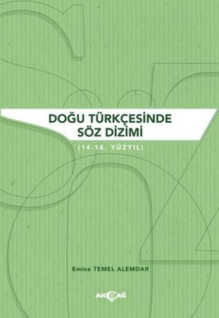 Doğu Türkçesinde Söz Dizimi