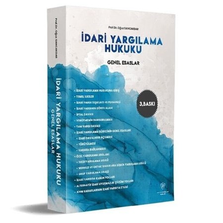 İdari Yargılama Hukuku Genel Esaslar
