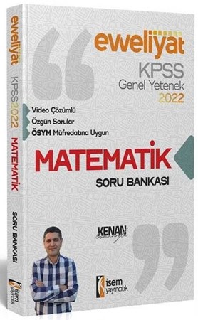 2022 KPSS Matematik Evveliyat Soru Bankası Video Çözümlü