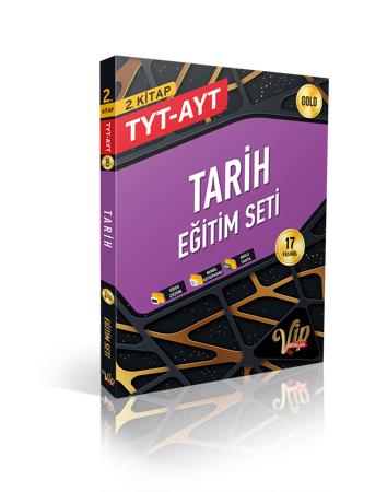 Vip Tyt-Ayt Tarih Eğitim Seti 2. Kitap - (Gold)