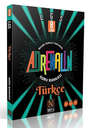 8. Sınıf LGS Türkçe Adrenalin Soru Bankası