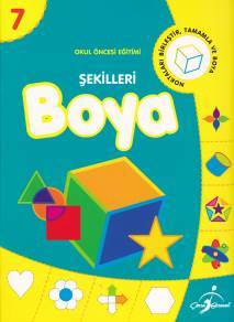 Okul Öncesi Eğitimi 7 Şekilleri Boya