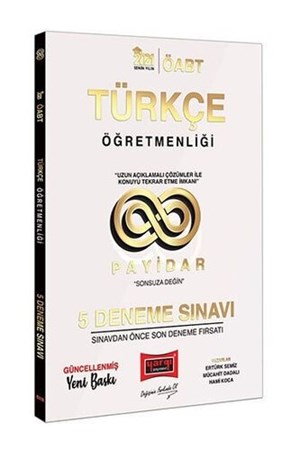 Yargı Yayınları 2021 ÖABT Türkçe Öğretmenliği Payidar 5 Deneme Sınavı