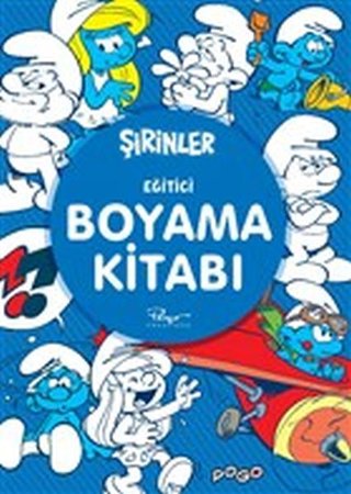 Eğitici Boyama Kitabı - Şirinler