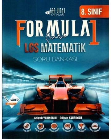8. Sınıf LGS Matematik Formula 1 Serisi Soru Bankası