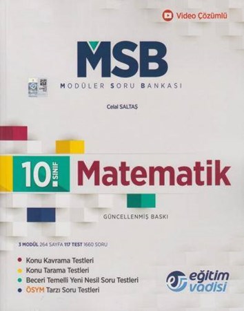 10. Sınıf Matematik Güncel MSB Modüler Soru Bankası