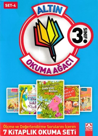 Altın Okuma Ağacı 3. Sınıf Set 4 Açık Mavi Kapak