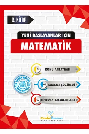 Cevdet Özsever Yayınları Matematik 2.kitap (yeni Başlayanlar İçin)