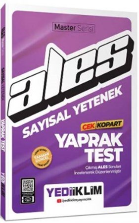 2024 Ales Sayısal Yetenek Çek Kopart Yaprak Test