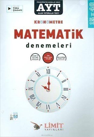 AYT Matematik Kronometre 15 X 40 Denemeleri