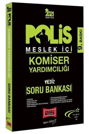 Yargı Yayınları 2021 Polis Meslek İçi Komiser Yardımcılığı Yıldız Serisi Soru Bankası 9. Baskı
