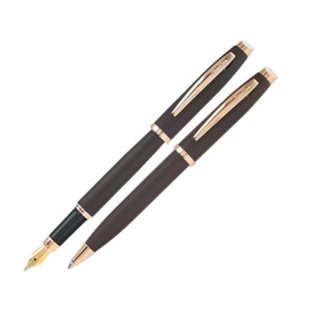 Scrikss 39 Dolma Kalem Tükenmez Kalem Seti Rose Gold 1416