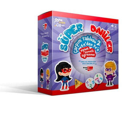 Süper Dahiler - Çarpım Tablosu 2 (6x’den 9x’e)