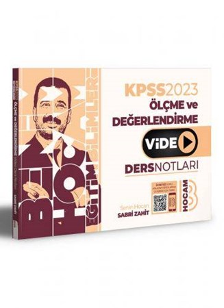 KPSS Eğitim Bilimleri Ölçme ve Değerlendirme Video Ders Notları 2023
