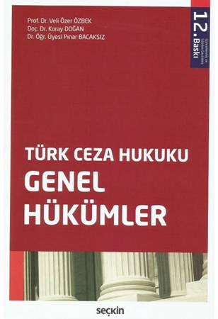 Türk Ceza Hukuku Genel Hükümler