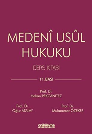 Medeni Usul Hukuku Ders Kitabı- 11. BASKI