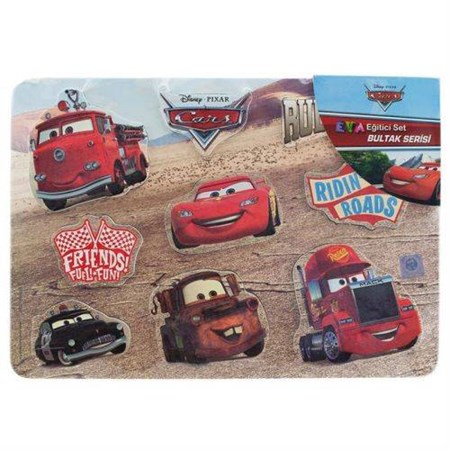 Cars Eva Eğitici Bultak Puzzle