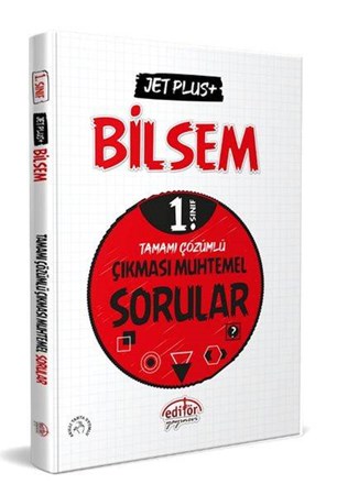 1. Sınıf Bilsem Jet Plus Tamamı Çözümlü Çıkması Muhtemel Sorular