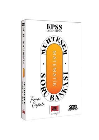 KPSS Genel Yetenek Muhteşem Matematik Tamamı Çözümlü Soru Bankası 2023