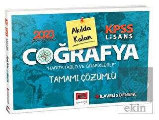 Yargı 2023 KPSS Lisans Pratik Tablo ve Şemalarla Akılda Kalan Coğrafya Tamamı Çözümlü 5 Deneme