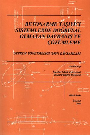 Betonarme Taşıyıcı Sistemlerde Doğrusal Olmayan Davranışı Ve Çözümleme/Deprem Yönetmeliği (2007) Kav