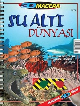 3D Çocuk Dergisi Sualtı Dünyası