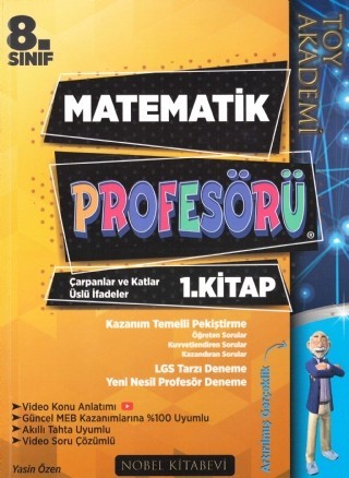 8. Sınıf Matematik Profesörü 1.kitap Çarpanlar Ve Katlar & Üslü İfadeler